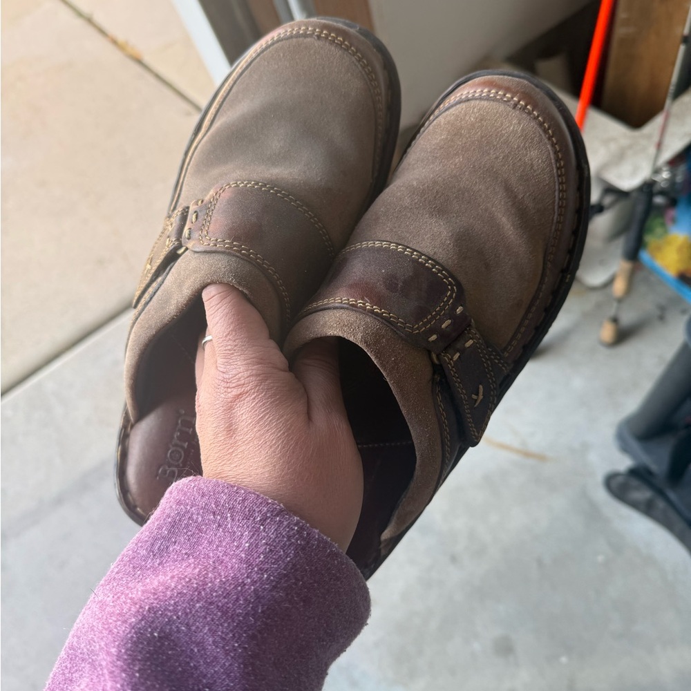 Born Women's Brown Leather Shoes